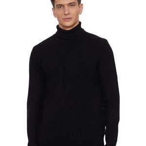 Amazon Brand - Symbol Men's Casual Acrylic High Neck Sweater